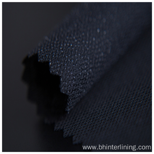 Bonded to cotton fabric adhesive woven interlining